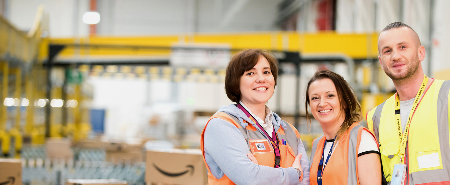 Amazon logistic centre jobs in Poland